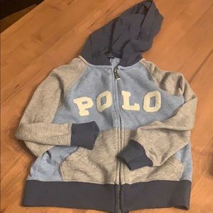 Boys Polo Zipper Hoodie